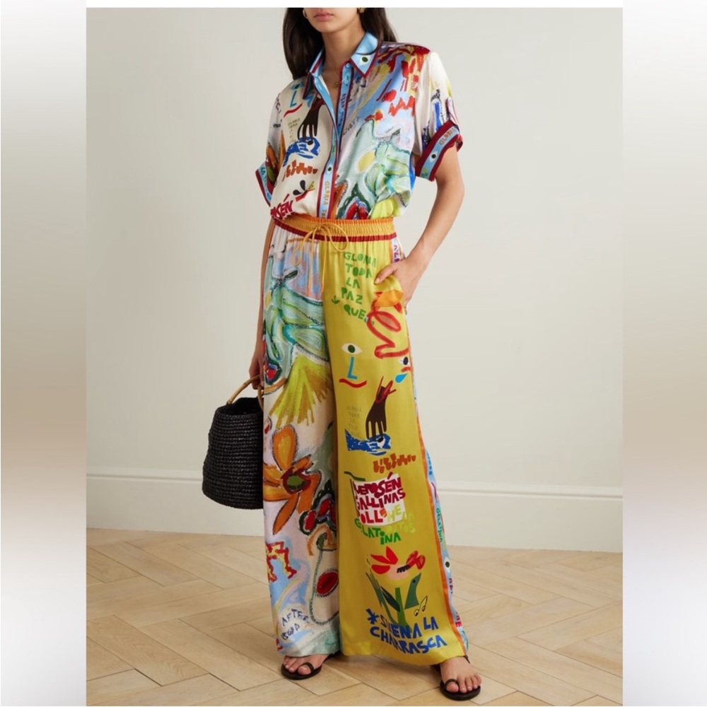 Alemais Graphic Women's TOP size 2 and Pants sz 4 PRICE IS FIRM